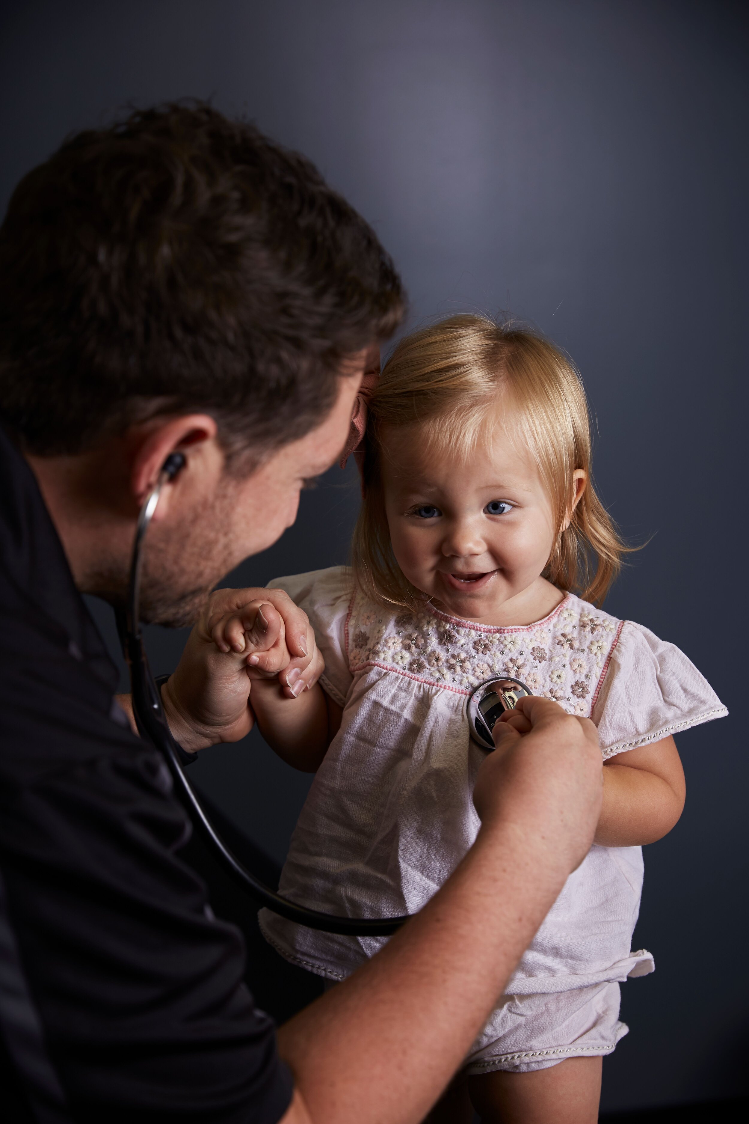 Dr. Matthew Abinante, DO, MPH (BOARD-CERTIFIED FAMILY PHYSICIAN) with his beautiful daughter at Elevated Health.