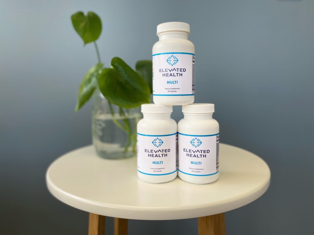 Introducing Elevated Health’s NEW Multivitamin: Your All-in-One Daily Vitamin!