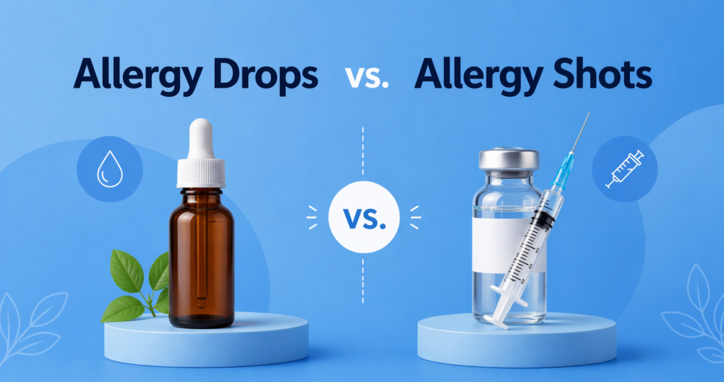 Allergy Shots vs. Drops: The Honest Comparison | Elevated Health