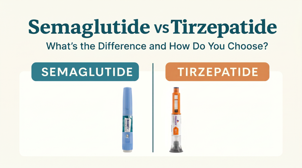 Semaglutide vs. Tirzepatide: Which GLP-1 Medication Is Right for You?